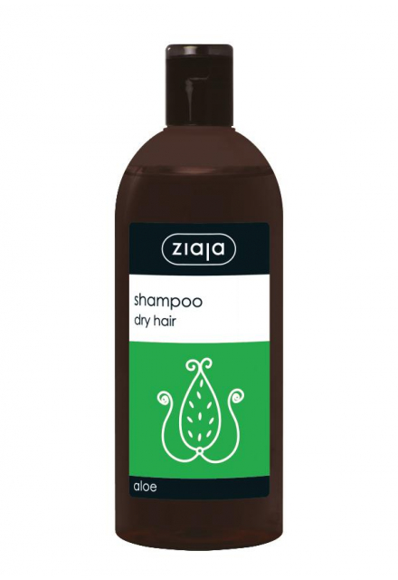 šampón na suché vlasy - aloe