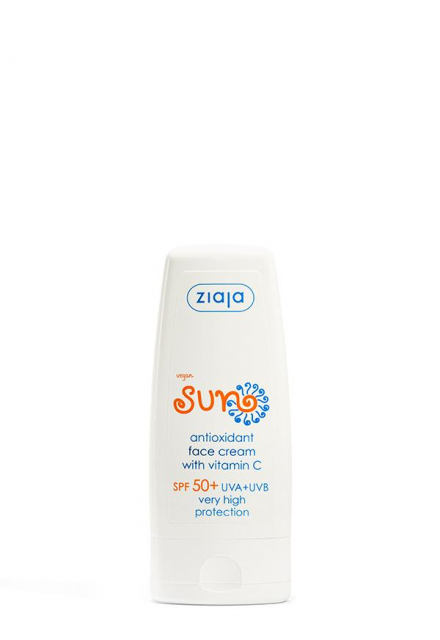 antioxidačný krém na tvár s vitamínom C - SPF 50+
