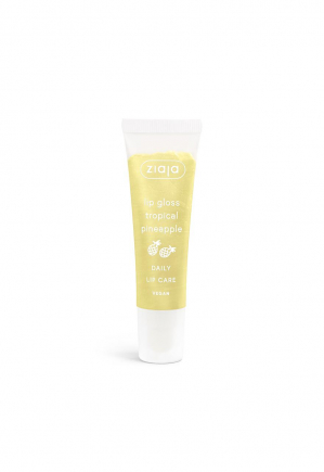 tropický ananás lesk na pery