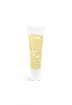 tropický ananás peeling na pery