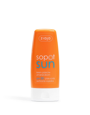 protivráskový krém na opaľovanie spf 30